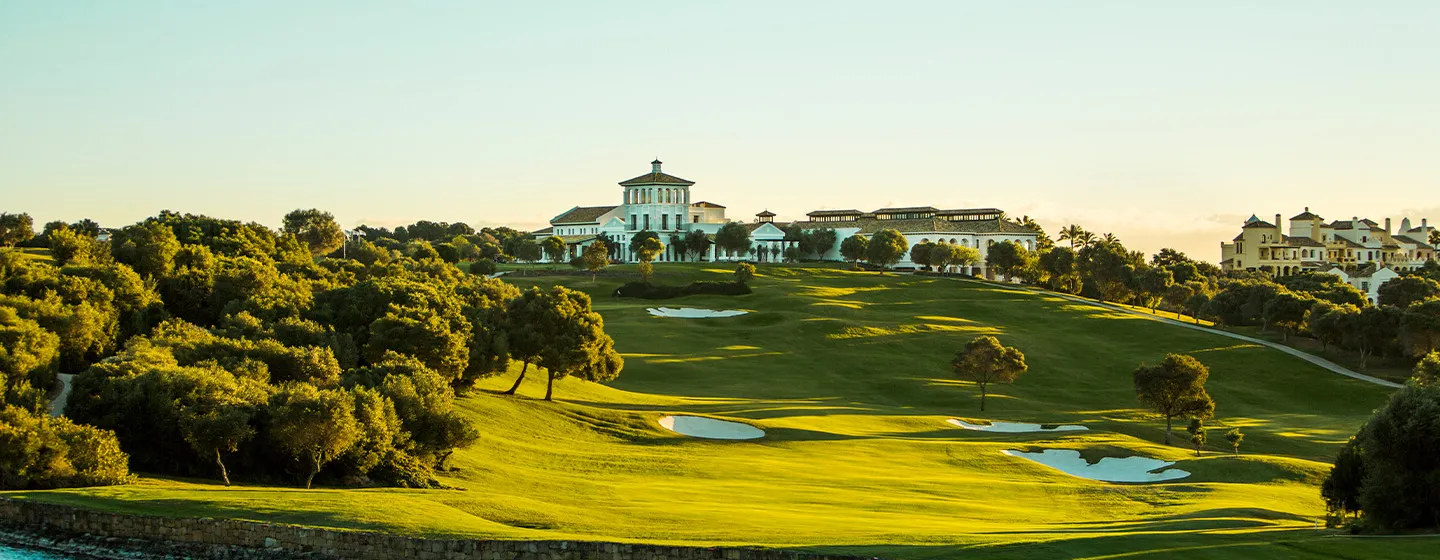 golf courses sotogrande la reserva aerial view
