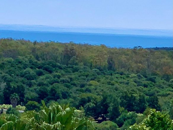 Panoramic landscape views from San Roque Club residential area in Sotogrande.
