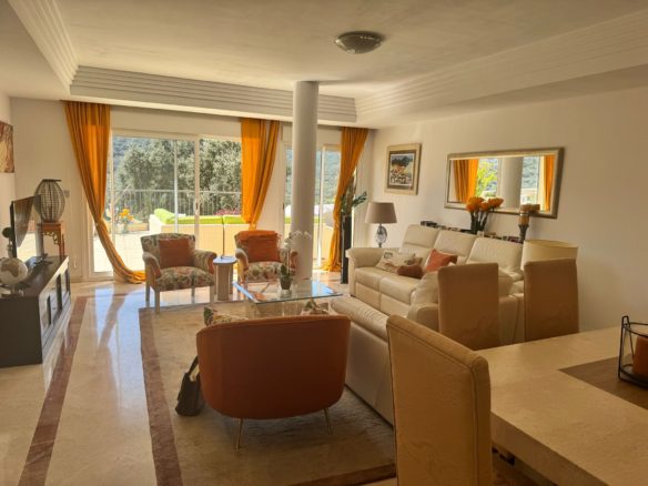 south facing apartment san roque club large terrace golf views sotogrande